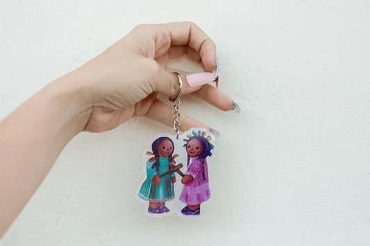 Dos Maria Keychains- HOLOGRAPHIC