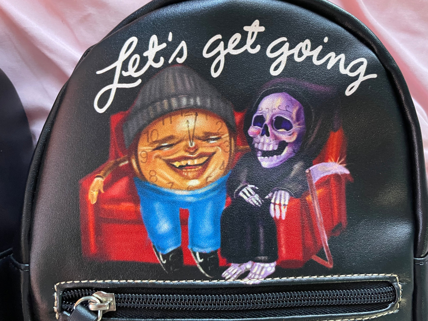 Let's get going while the going is good purse backpack